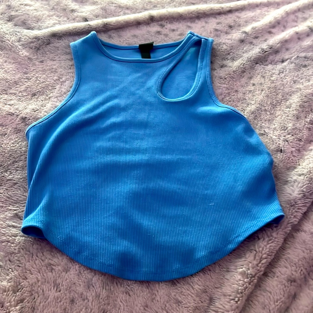 Summer top, blue and cute